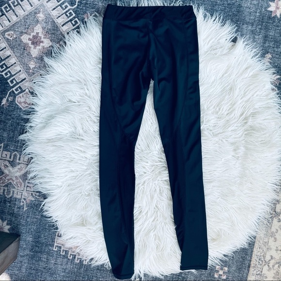 BALERA dance mesh panels full length tights leggings size small - Picture 2 of 11